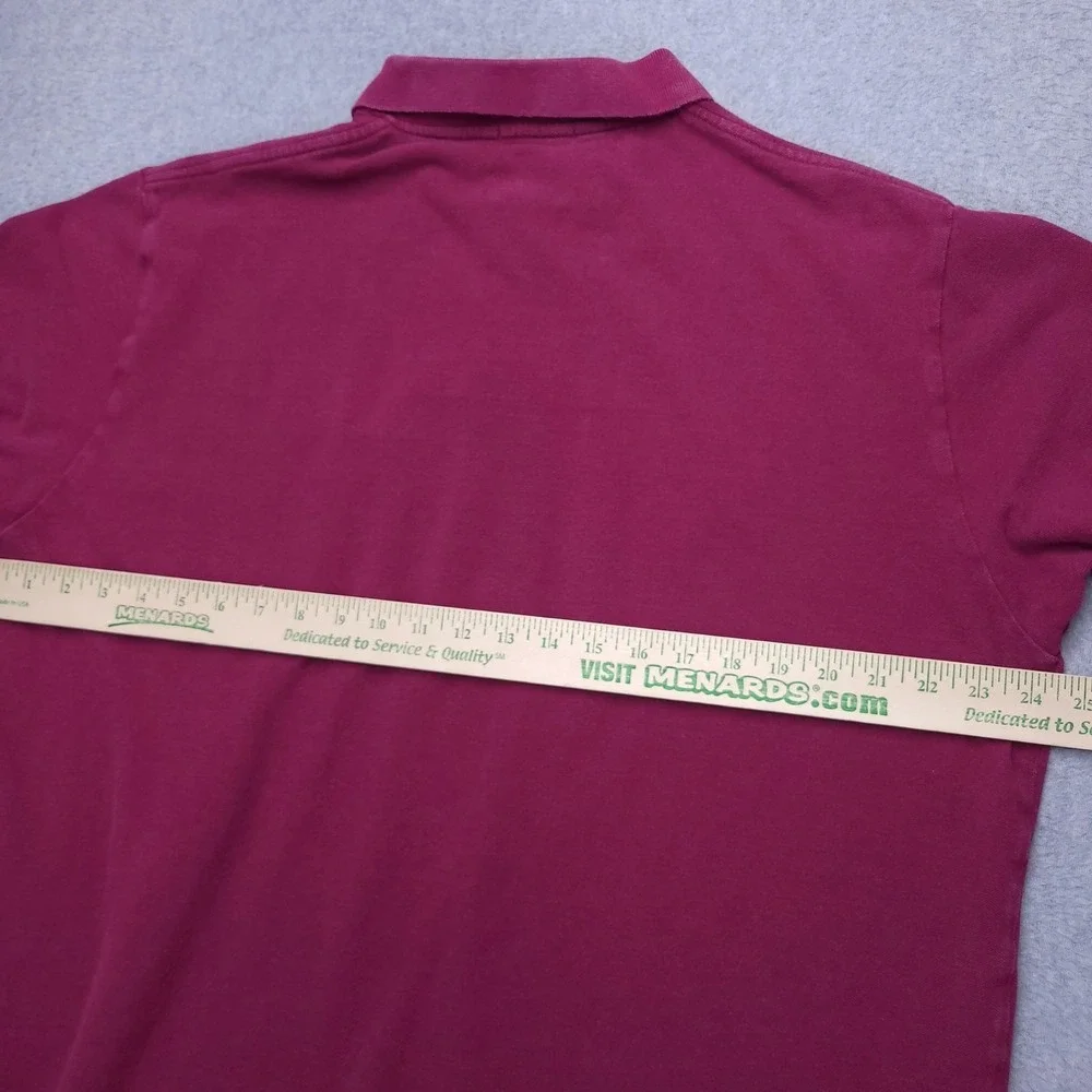 Polo Ralph Lauren Polo Shirt Mens 2XL Pink‎ Solid Cotton Pony Logo Casual Top